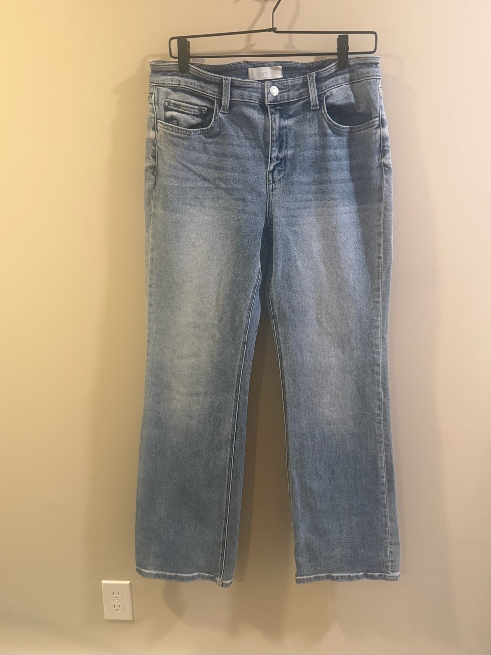 Light Wash Women's Straight-Leg Jeans